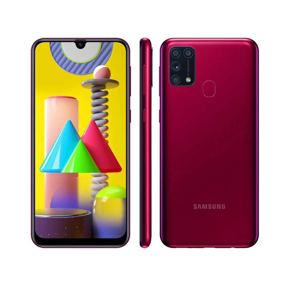 Samsung Galaxy M31 128GB 6GB Android Rosa Desbloqueado image number 1